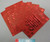 Chinese Double Happiness Red Envelope for Wedding (with gold embossing size: 3.25" x 4.5" ) Total 6 envelopes(WXL7)