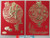 Chinese Red Envelope for New Year (with gold embossing envelope size: 3.25" x 4.5" ) total 10 red envelopes in 8 different designs(WX6J)