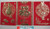 Chinese Red Envelope for New Year (with gold embossing envelope size: 3.25" x 4.6" ) 6 red envelopes in 6 different designs(WX6L)