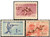Vietnam Stamps - 1959, Sc 102-4, VN Code # 57, Sports and physical training, MNH, F-VF - (9N00K)