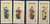 Vietnam Stamps - 1961, Sc 179-82, VN Code # 95, Folk paintings of four beautiful girls, Imperf, MNH, F-VF (Free Shipping by Great Wall Bookstore) - (9N012)