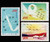 Taiwan Stamps : 1960, Taiwan Stamps TW A15 Scott C70-2 "Thunder Tiger" Aerobatic Team, 1960, MNH, F-VF  - (9T030) - (9T030)