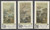 Taiwan Stamps : 1971, TW S72 Scott 1691-3 Occupations 12 Months Painting Postage (Oct, Nov, Dec) - MNH, F-VF - (9T0DH) - (9T0DH)