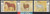 Taiwan Stamps : 1973 , Scott 1856, 1862, 1863 Eight Prized Horses Paintings - short set - MNH - F-VF - (9T0F4) - (9T0F4)