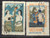 Vietnam Stamps - 1965, Sc 334, 335, Economics and Cultural Development of Mountain Region - CTO, F-VF - (9N06F)