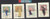 Vietnam Stamps - 1962, Sc 195-8, VN Code # 101B, Rong chieng dance - MH, F - (9N08K)