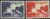 South Vietnam Stamps - 1963 , Sc 201-2, Gougah Waterfall, Dalat, MNH, F-VF - (9V029)