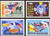 South Vietnam Stamps - 1968 , Sc 327-30, Flags of Vietnam's Allies, MNH, F-VF - (9V08N)