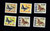 South Vietnam Stamps - 1968 , Sc J15-20 Butterflies On Postage Due Stamps, MNH, F-VF - (9V05U)