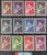 South Vietnam Stamps - 1956, Sc 39-50, Ngo Dinh Diem - OG, MNH  (9V06B)