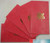 Chinese Red Envelope with Your Family Surname 百家姓紅包 "DENG 鄧" (gold embossing envelope size: 3.15" x 6.15" ) pack of 5 red envelopes (WX2Q)