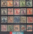 China Stamps - 1923 , Sc 248-67, short set , Type of 1913-19 Issues Re-engraved, Used - (9C0GA)