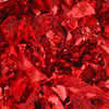Colored foil flakes min. 1 g, red