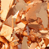 Colored foil flakes min. 1 g, rose gold