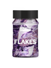 Colored foil flakes min. 1 g, light purple