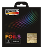 Colored foil sheets 14x14 cm 5 sheets/pack, baroque gold