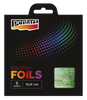Colored foil sheets 9x9 cm 5 sheets/pack, green