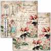 Antique Roses Scrapbook Set