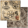 Steampunk Laboratory Scrapbook Set