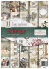 ITD Collection Rice Paper Pack of 11 Vintage Advent Calendar
