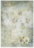 ITD Collection Rice Paper Pack Flower Post White