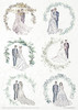 ITD Collection Rice Paper Pack of 11 A4 Winter Love Story