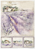 ITD Collection Provence Scented with Lavender 2 11 Pack Rice Paper