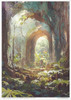 ITD Collection Mysterious Forest 11 Pack Rice Papers