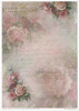 ITD Collection Rice Paper Pack Flower Post Rose
