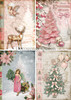 Pink Christmas A3 Pack w/ Bonus Paper