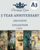 Decoupage Queen 5 Year Anniversary 5 Pack - A3 (Limited Edition)