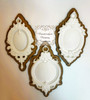 MDF LaBlanche Pendant Backs Set 3 (Fits Mould LBMF119)