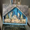 Decoupage Queen Nativity Animals silicone mould with donkey, sheep, cow and Christmas stable animal elements