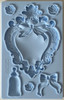 (3 Pack) Heart with Tassels Silicone Moulds LaBlanche (New for 2026)