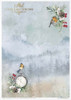 ITD Collection Rice Paper Pack of 11 Wonderful Christmas Time