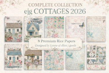 ellen j goods Cottage Rice Paper Collection