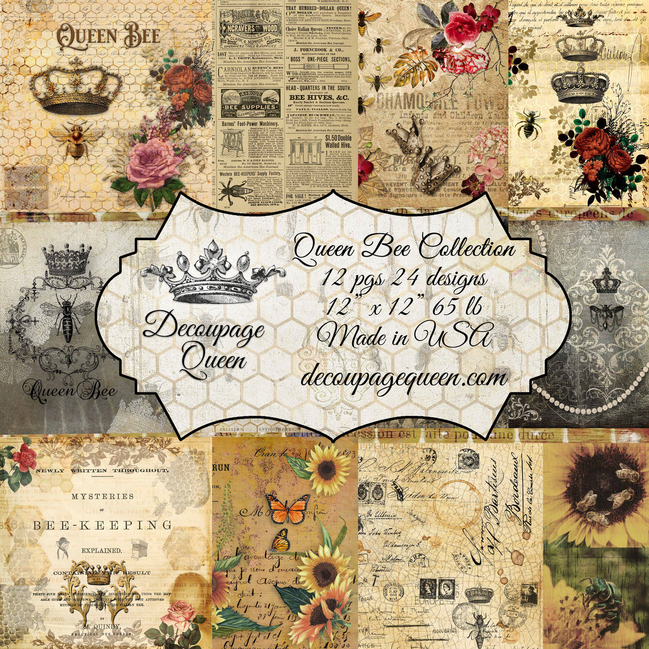 Queen Bee Collection Scrapbook Set - Mini - 6 x 6