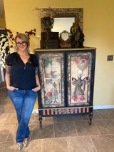 Vintage Armoire by Guest Designer Sarah Arthur