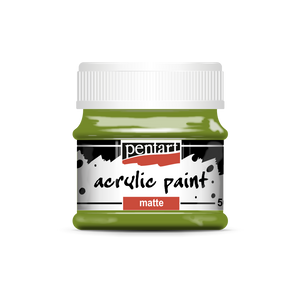 Acrylic paint matte 50 ml olive Acrylic paint matte 50 ml olive