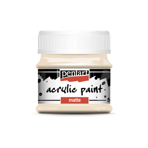 Acrylic paint matte 50 ml beige Acrylic paint matte 50 ml beige