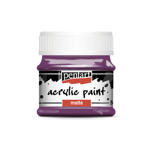 Acrylic paint matte 50 ml purple Acrylic paint matte 50 ml purple