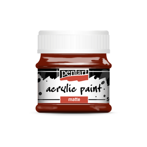Acrylic paint matte 50 ml bourdon