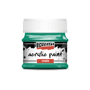 Acrylic paint matte 50 ml turquoise Acrylic paint matte 50 ml turquoise