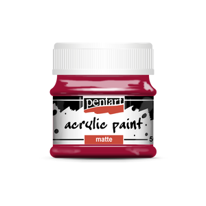 Acrylic paint matte 50 ml red wine Acrylic paint matte 50 ml red wine