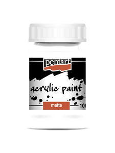 Acrylic paint matte 100 ml white Acrylic paint matte 100 ml white