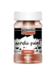 Acrylic paint metallic 100 ml bronze Acrylic paint metallic 100 ml bronze
