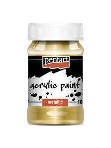 Acrylic paint metallic 100 ml gold Acrylic paint metallic 100 ml gold