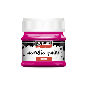 Acrylic paint matte 50 ml magenta Acrylic paint matte 50 ml magenta