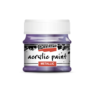 Acrylic paint metallic 50 ml violet Acrylic paint metallic 50 ml violet