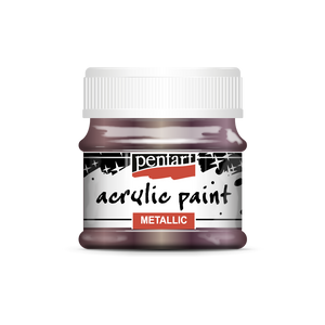 Acrylic paint metallic 50 ml eggplant Acrylic paint metallic 50 ml eggplant